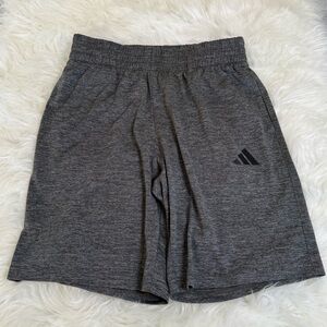 Adidas Teen’s Charcoal Athletic Shorts